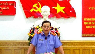 Viện kiểm sát nhân dân tỉnh Quảng Nam tổ chức Hội nghị  "Rút kinh nghiệm trong công tác kiểm sát hoạt động xem xét, thẩm định tại chỗ  và định giá tài sản có tranh chấp trong quá trình giải quyết các vụ án hành chính; dân sự của Tòa án"