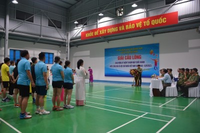 Khối thi đua Nội chính tỉnh Quảng Nam tổ chức Giải cầu lông chào mừng kỷ niệm 78 năm Quốc khánh nước CHXHCN Việt Nam 2/9