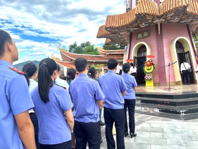Chuỗi hoạt động Tri ân – Kỷ niệm 77 năm Ngày Thương binh – Liệt sỹ 27/7 của VKSND huyện Đại Lộc