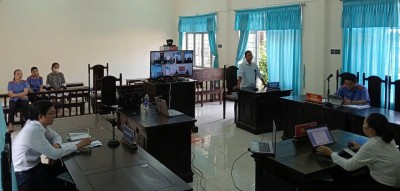 VKSND huyện Nam Giang tổ chức phiên tòa hình sự rút kinh nghiệm truyền hình trực tuyến