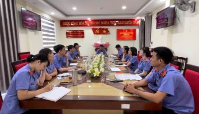VKSND huyện Núi Thành tổ chức Hội nghị sơ kết công tác 6 tháng đầu năm 2025
