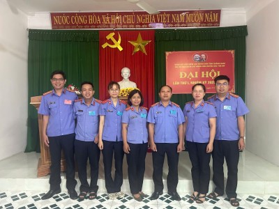 Chi bộ Viện kiểm sát nhân dân huyện Bắc Trà My tổ chức Đại hội Chi bộ, nhiệm kỳ 2025 – 2027