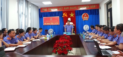 Đoàn kiểm tra VKSND thành phố Đà Nẵng làm việc tại VKSND khu vực 2 – Đà Nẵng