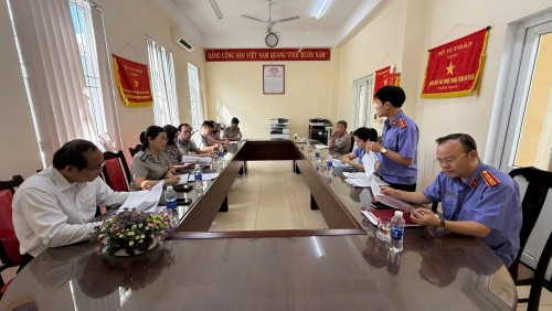 Liên Chiểu: Hoàn thành trực tiếp kiểm sát thi hành án dân sự