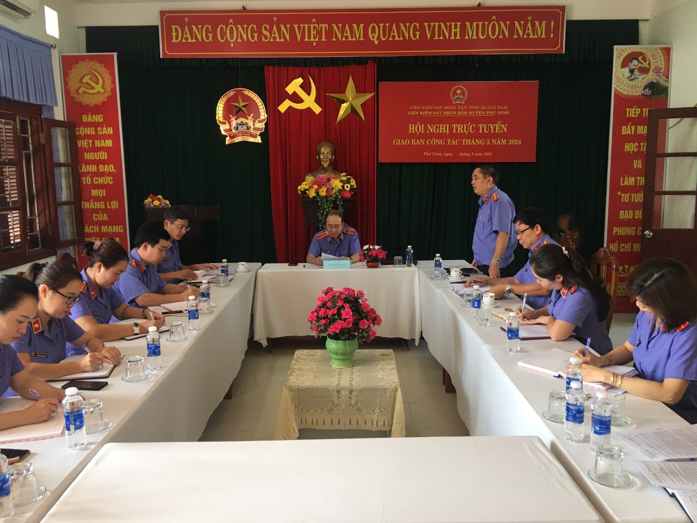 VKSND tỉnh Quảng Nam kiểm tra việc triển khai Kế hoạch công tác  năm 2024 đối với VKSND huyện Phú Ninh